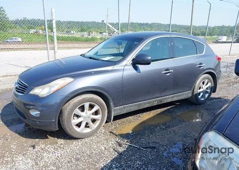 2010 Infiniti Ex35 Journey из США, поврежденный, VIN JN1AJ0HR9AM756640